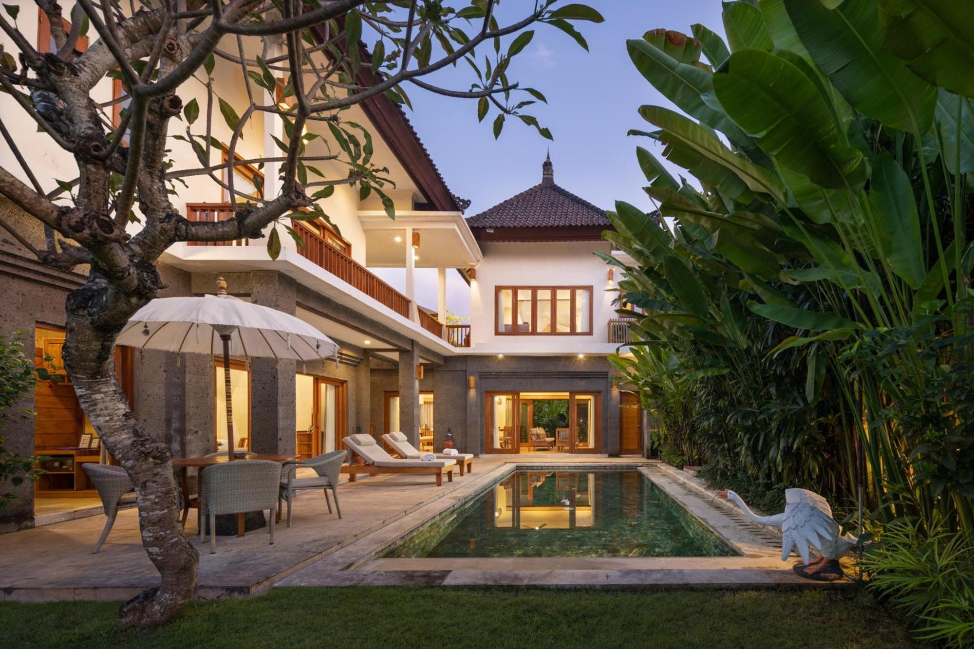 Desa Swan Villas & Spa, Keramas Exteriér fotografie