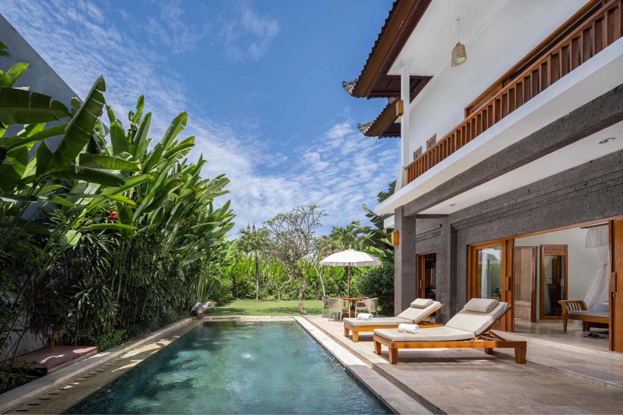 Desa Swan Villas & Spa, Keramas Exteriér fotografie