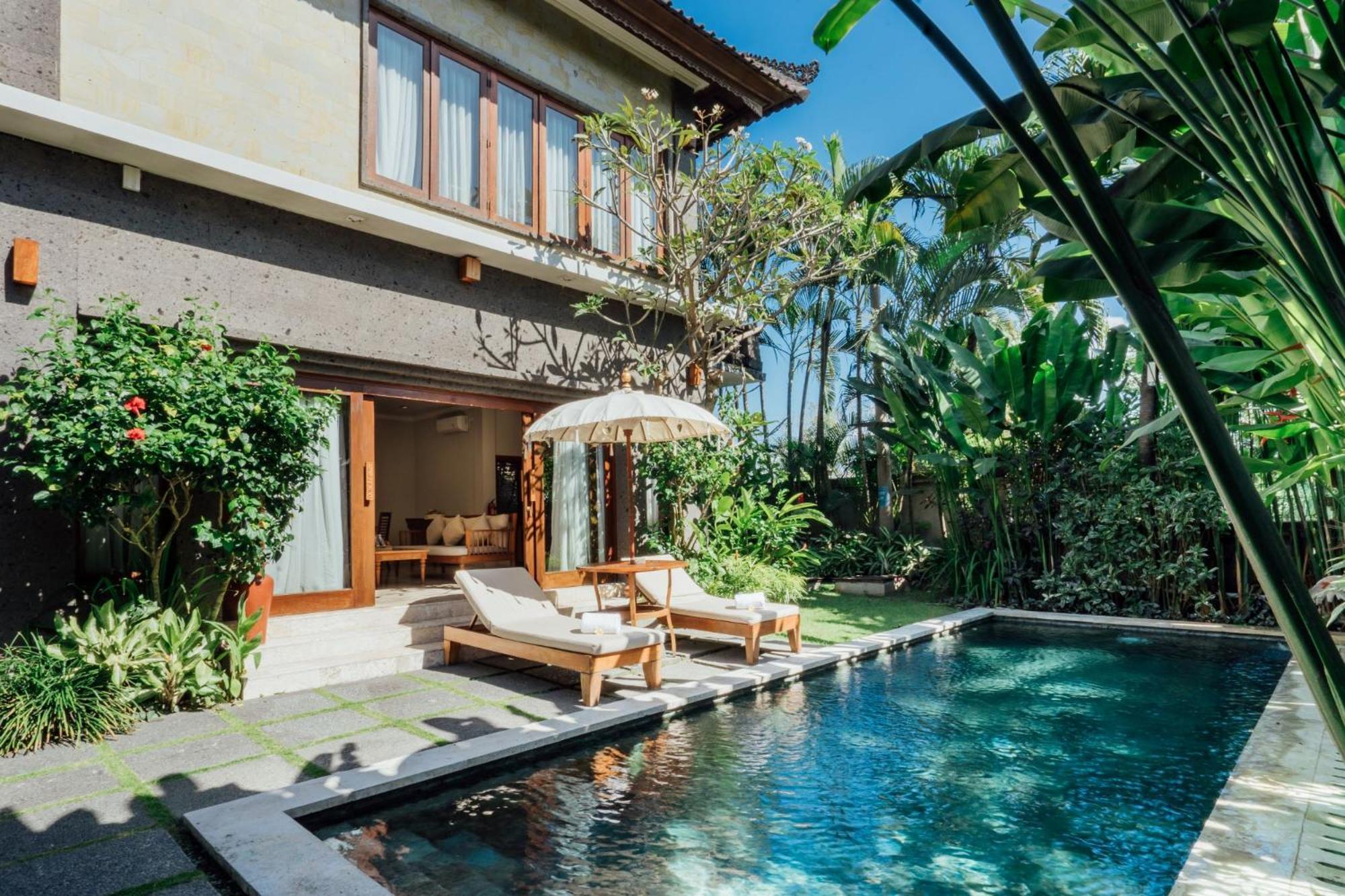 Desa Swan Villas & Spa, Keramas Exteriér fotografie