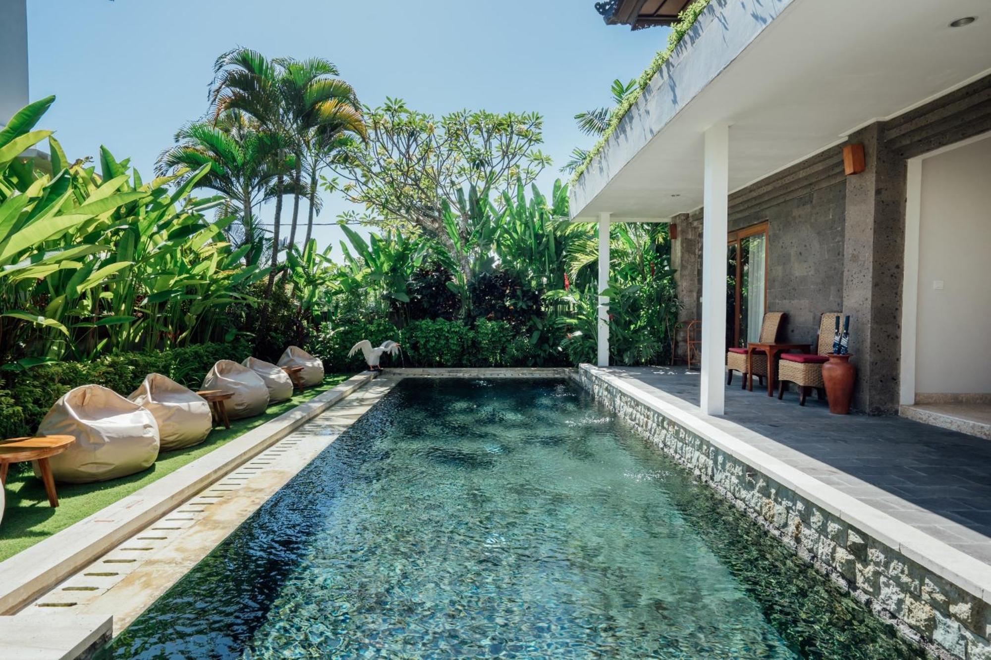Desa Swan Villas & Spa, Keramas Exteriér fotografie