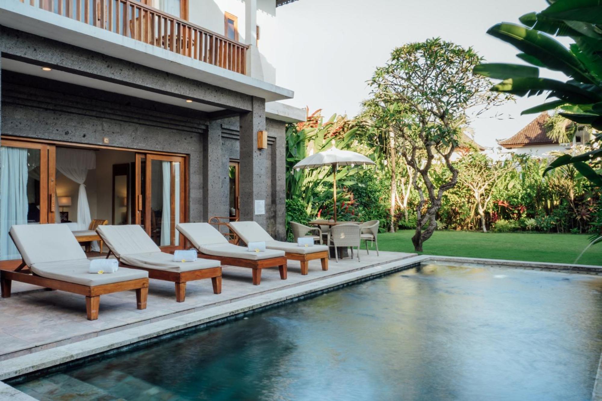 Desa Swan Villas & Spa, Keramas Exteriér fotografie